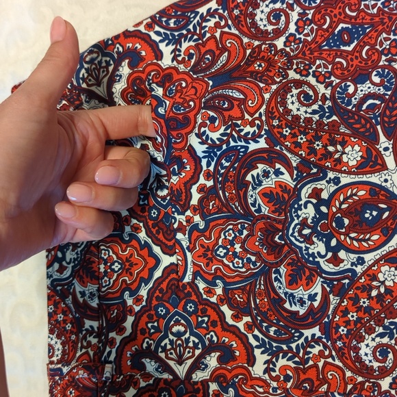 Saint Tropez West Paisley Print Shorts - Sz 8 - Picture 7 of 8